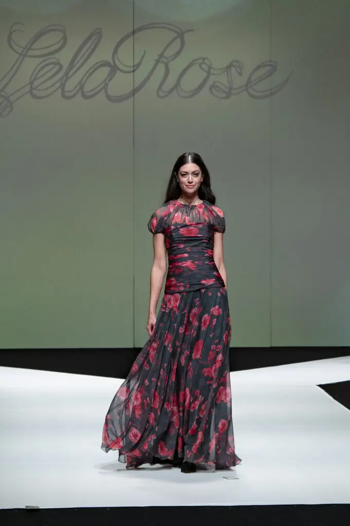 A runway look from Lela Rose (Photo by Tamytha Cameron)