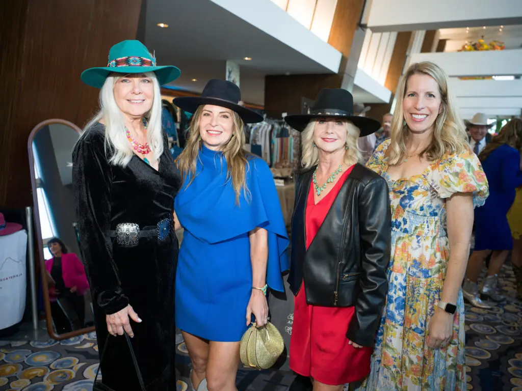 Lisa Snyder, Rachel Areddy, Jan Harmon, Amy Gelotti at the 25th anniversary of the Trailblazers luncheon. (Photo by Daniel Ortiz)