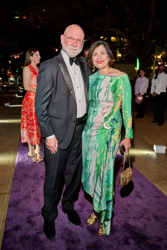 Michael & Ellie Francisco at the Discovery Green Gala (Photo by Fulton Davenport)