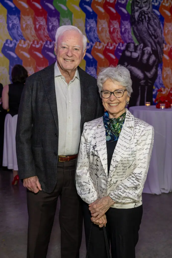 Cordel & Ava Leavell Haymon at A Dinner for the Moody at Rice University’s Moody Center for the Arts. (Photo by Jenny Antill Clifton)