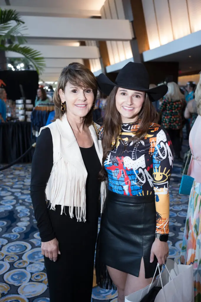 Robin Dickson, Catherine Dickson at the 25th anniversary of the Trailblazers luncheon. (Photo by Daniel Ortiz)