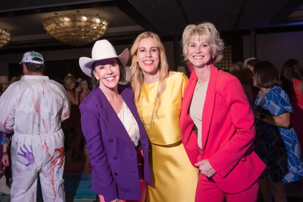 Robin Young Ellis, Tina Bradley, Dominique Bartholett at the 25th anniversary of the Trailblazers luncheon. (Photo by Daniel Ortiz)