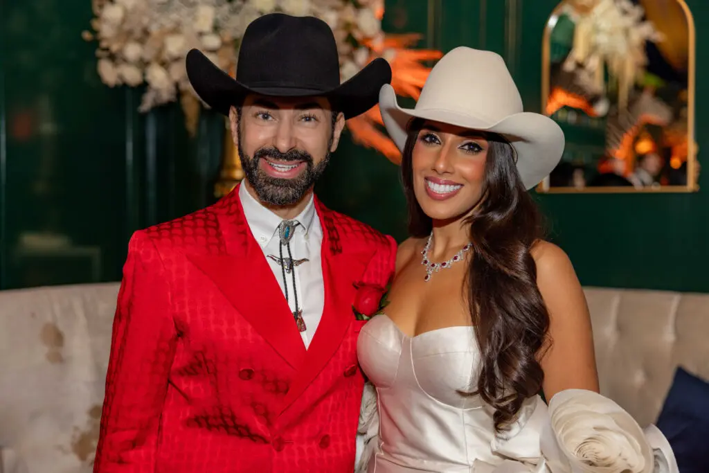 Fady Armanious, Zinat Ahmed at the Cotton Q Club (Photo courtesy of Cotton Holdings)