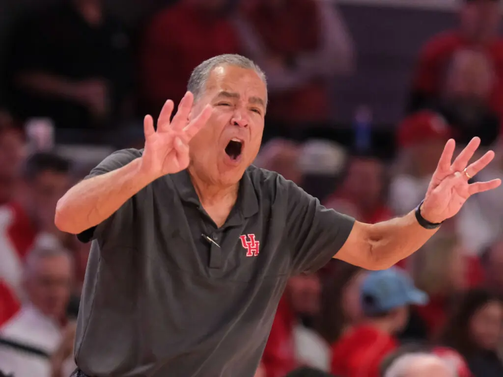University of Houston coach Kelvin Sampson brings fire and a great mind for the game. (Photo by F. Carter Smith)
