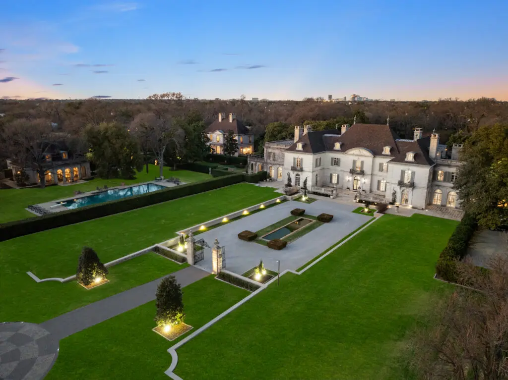 The Crespi Estate is the single most expensive home on MLS in the entire state of Texas, located right in the heart of the Big D's Preston Hollow. (Photo by Briggs Freeman Sotheby's International Realty)