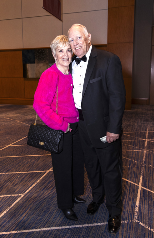 Suzanne and Bob Potter at the Heart Ball. Bob serves as the ambassador of Lifetime Giving for Greater Houston for the American Heart Association. (Photo by 209 Photobooth Company)