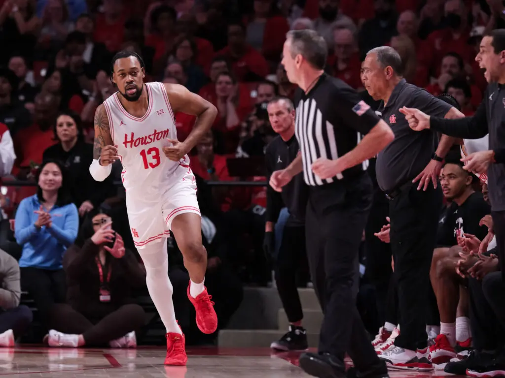 Houston forward J'Wan Roberts knows how to take opponents to school. (Photo by F. Carter Smith)