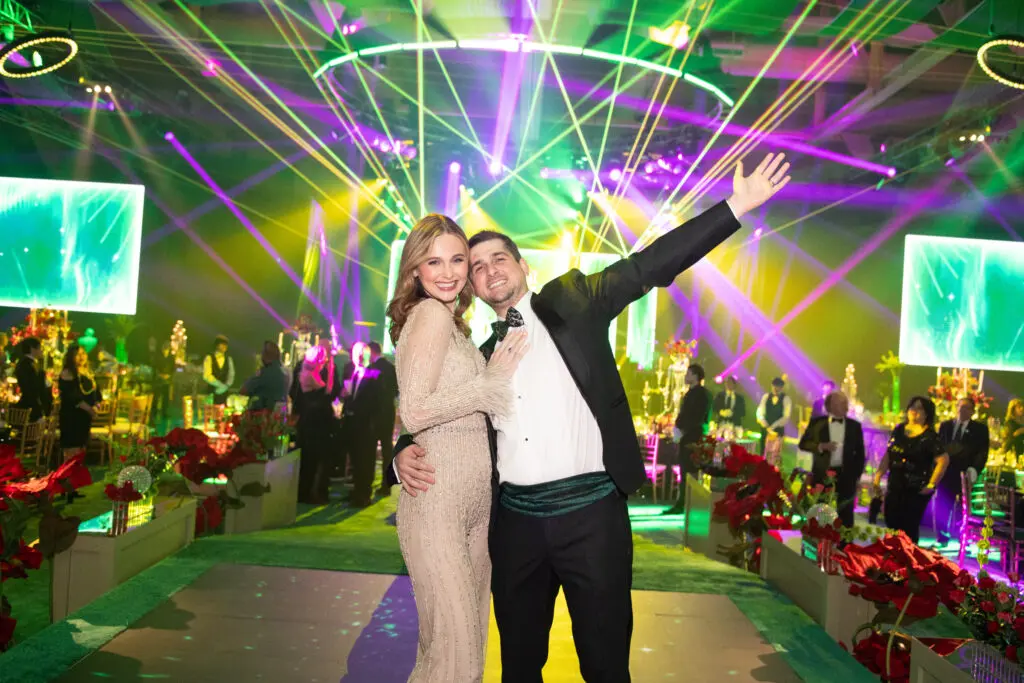 Dana & Blake Fertitta at the San Luis Salute (Photo by Manny Chen)