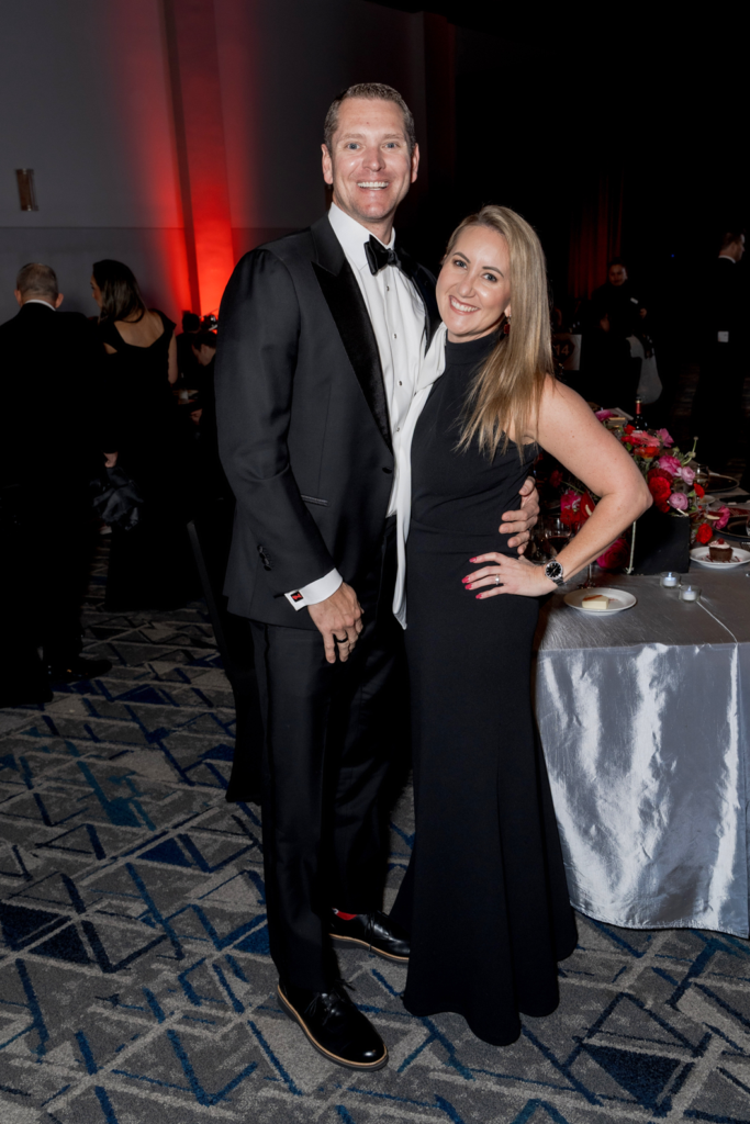Matt and Christin Allphin at the Montgomery County Heart Ball at The Woodlands Waterway Marriott. (Photo by 209 Photobooth Company)