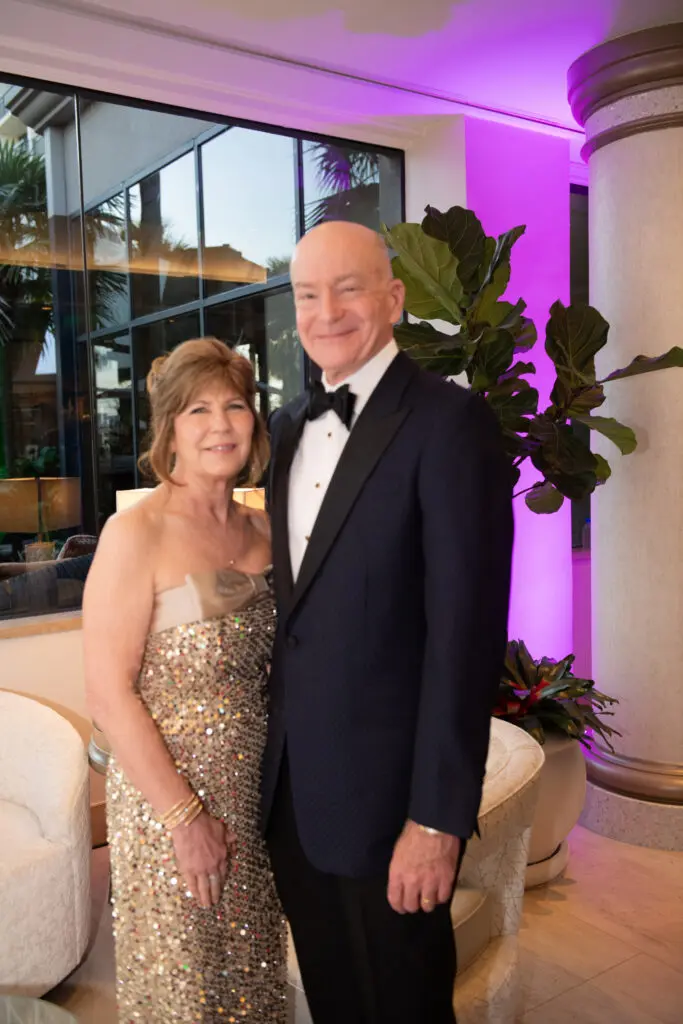 Tonya & Dr. David Callendar  at the San Luis Salute (Photo by Manny Chen)