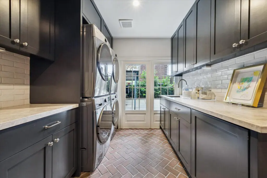 A historic home with a modern laundry room, just imagine. (Photo by TK Images)