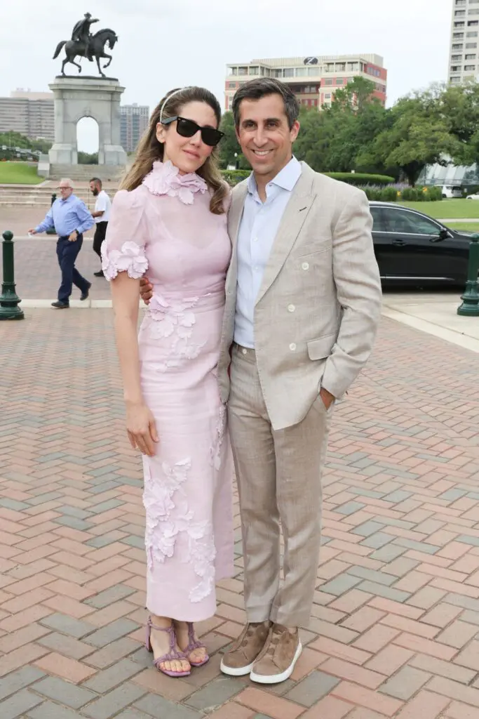 Anat & Jay Zeidman at Hermann Park Conservancy's Evening in the Park. (Photo by Priscilla Dickson)