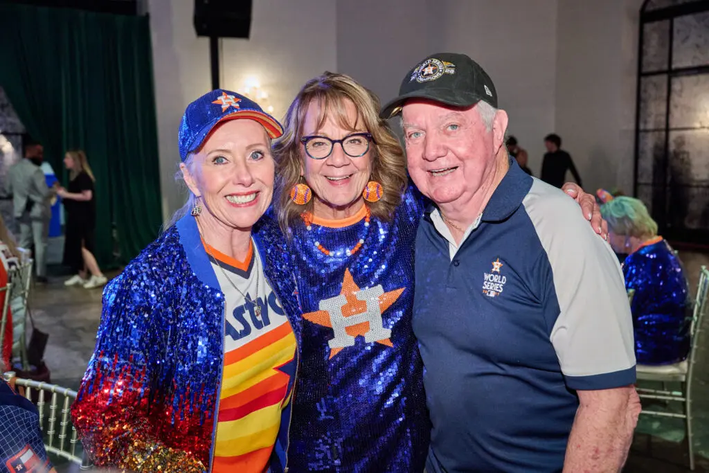 Marti Boone, Merilee & Richard Espinosa at the Be An Angel 'Wings of Hope' gala (Photo by Fulton Davenport)