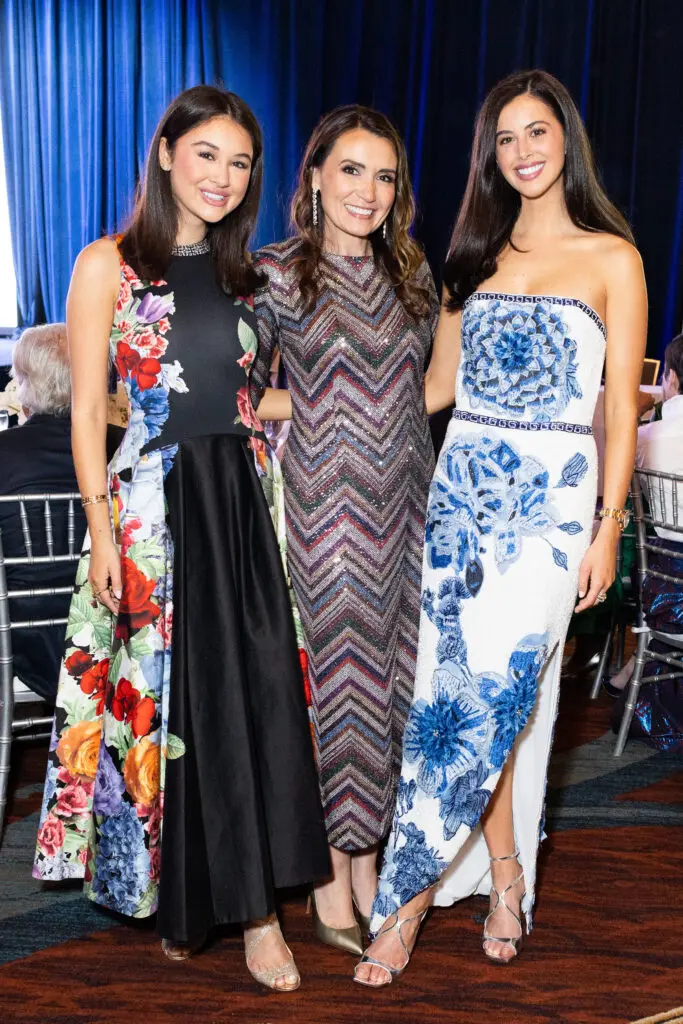 Sophie McGuire, Kimberley Schlegel Whitman, and Maddy McGuire at Children's Cancer Fund (Photo by Tiffany Sage for BFA)