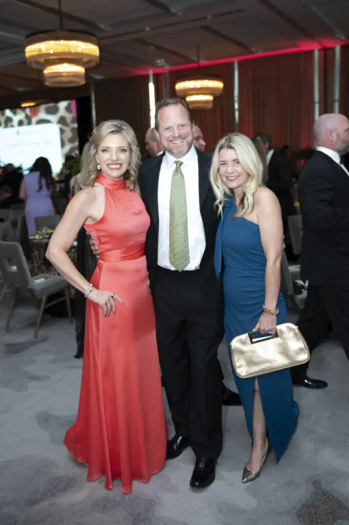 Bethany and Derek Blount with Nancy Leazer (Photo by Tamytha Cameron and Nate Rehlander)
