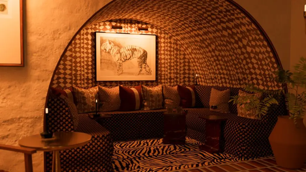 Designed by Fort Worth’s Maven, Beverly’s Downtown will transform the basement of the historic Hogan Building into an intimate, richly layered dining space. (Courtesy)