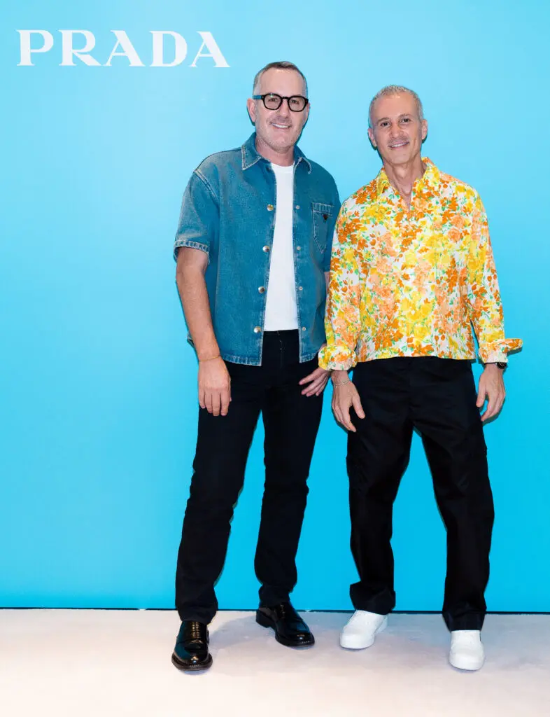 Prada NorthPark Cocktail Party - Brian Bolke & Faisal Halum (Courtesy of Prada)