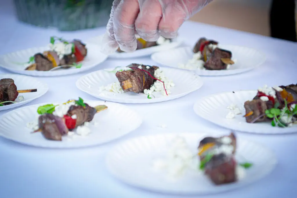 Delicious bites at Houston Zoo's Feast with the Beasts (Courtesy Houston Zoo)
