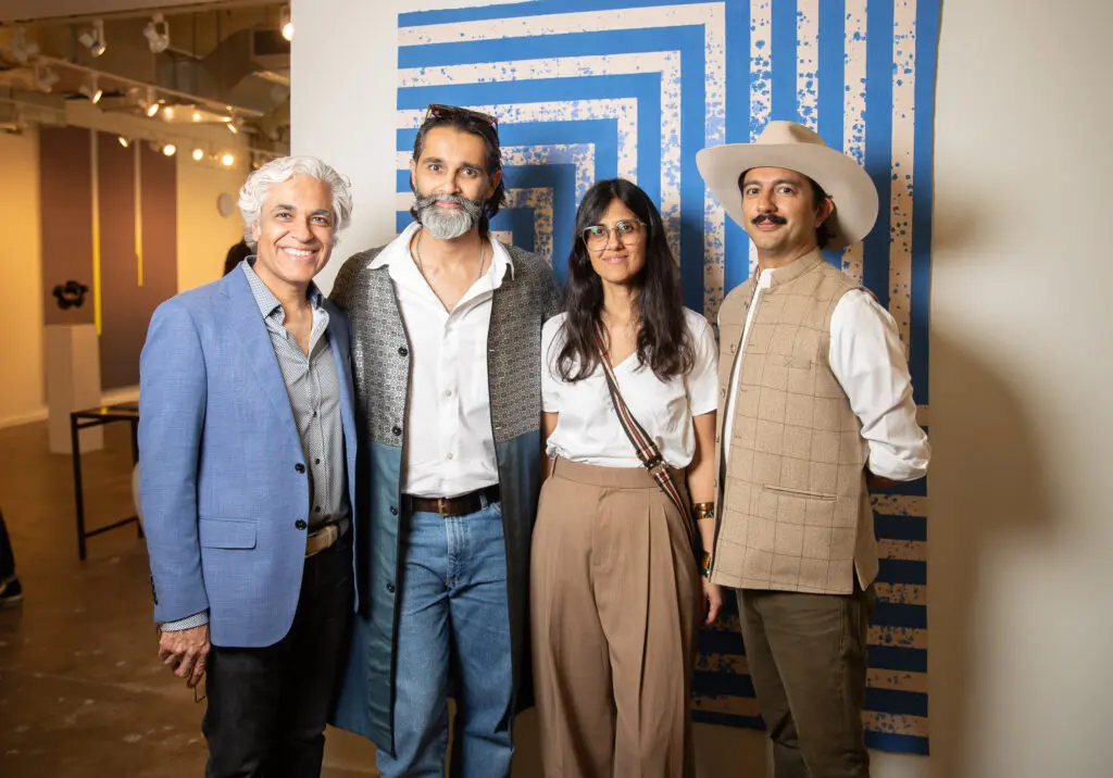 Ashish Monga, Baqer Keshwani, Preeta Monga, and Raj Udeshi (Photo by Exploredinary)