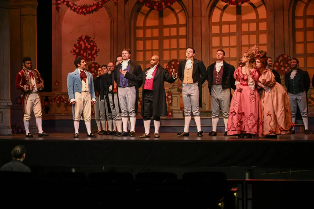 The cast gave a tremendous performance full of laughter and drama.  (Photo by Fort Worth Opera)
