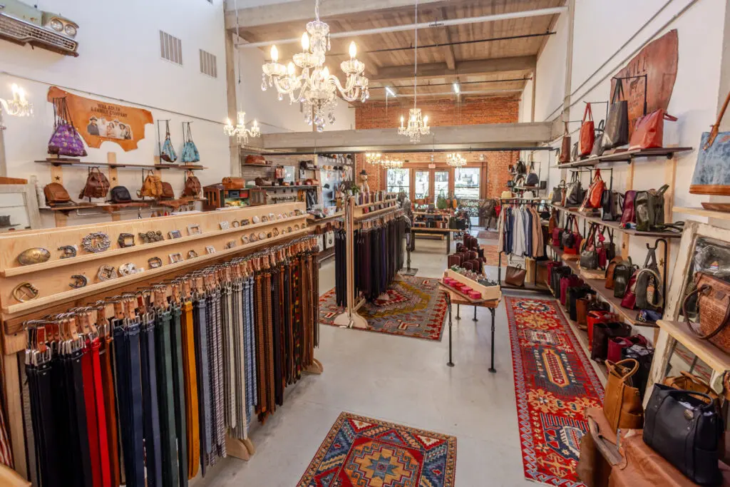 Will Leather Goods in the Stockyards includes numerous leather accessories to complete your wardrobe. (Courtesy)