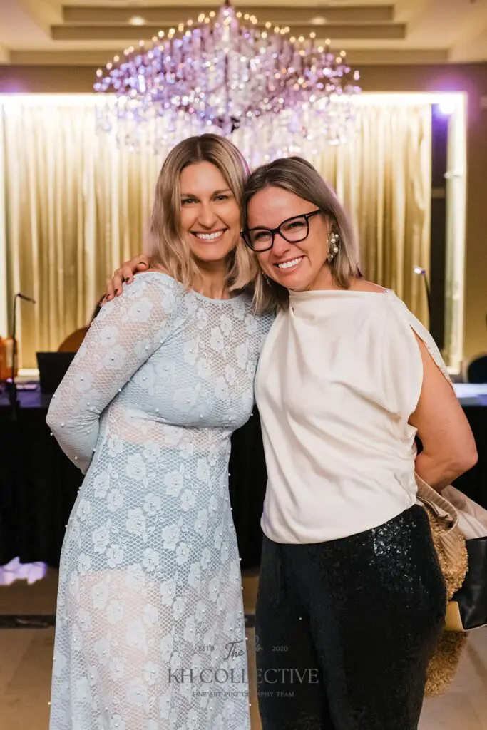 Amanda Medsger, Gin Braverman at the Houston Center for Photography 2025 Auction & Gala (Photo by Kelly Hornberger Photography)