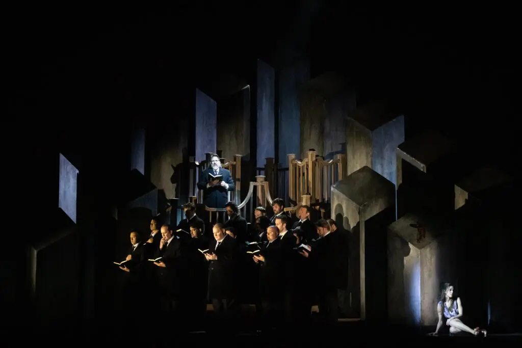 The cast of Houston Grand Opera's "Breaking the Waves"  (Photo by Lynn Lane)