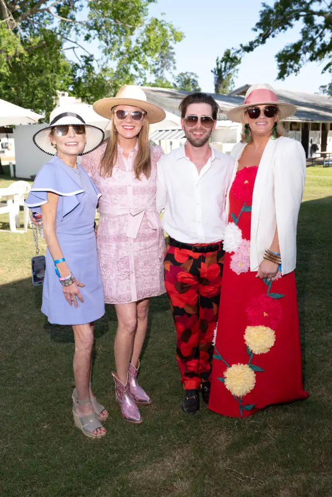 Kristen Cannon, Katie Tsuru, Jack Vilhauer, Nora Jarrard at AVDA's 'Polo for a Purpose' (Photo by Daniel Ortiz)