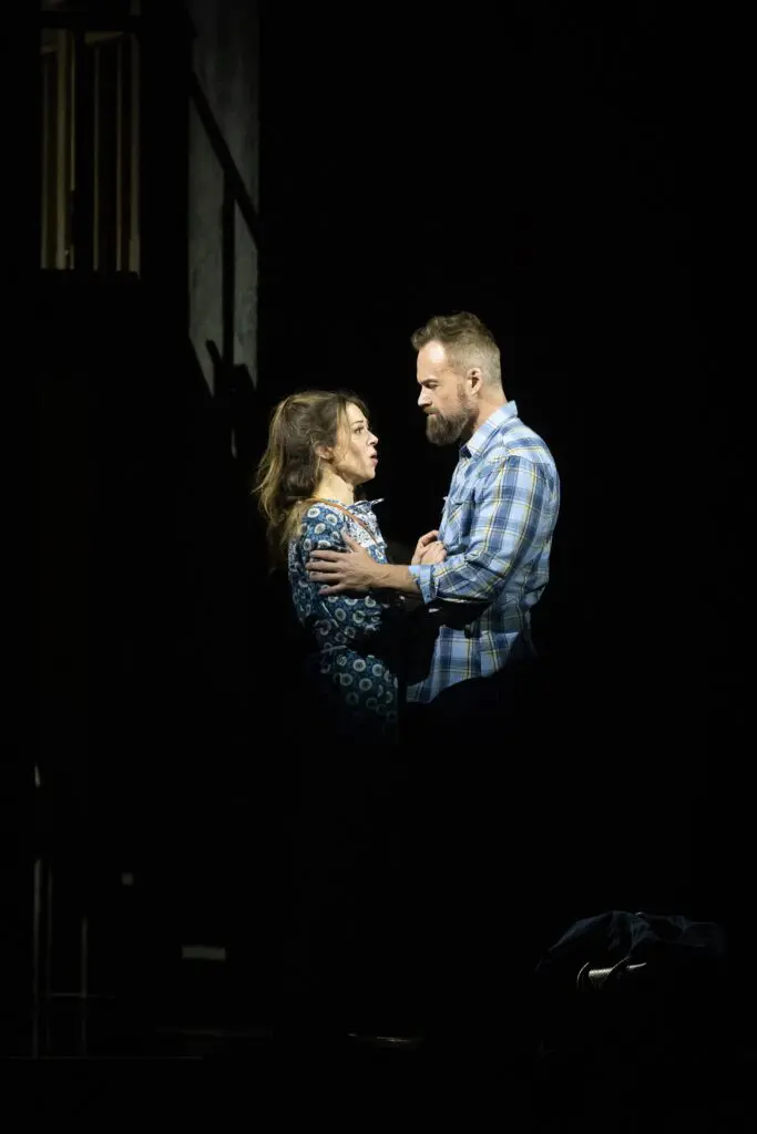 Lauren Snouffer, Ryan McKinny in Houston Grand Opera's "Breaking the Waves" (Photo by Lynn Lane)