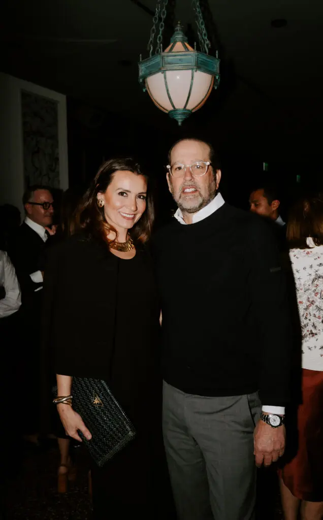 Prada Dinner - Kimberly Schlegel Whitman & Justin Whitman (Photo by Afritina Coker)