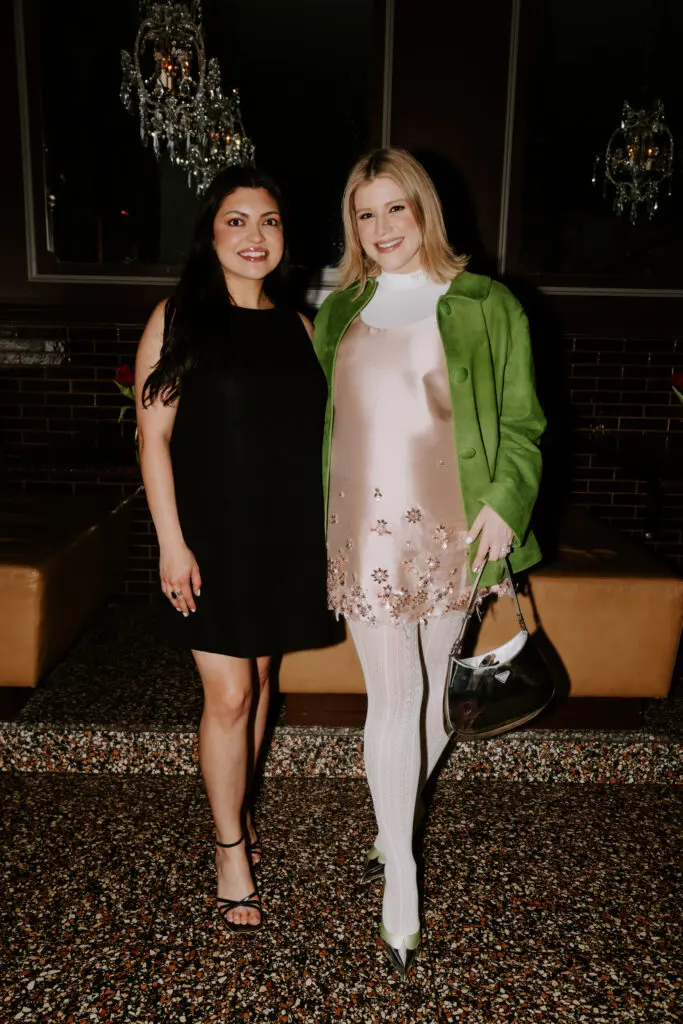 Prada Dinner - Michelle Jiongo, Madelaine Lagrone (Photo by Afritina Coker)