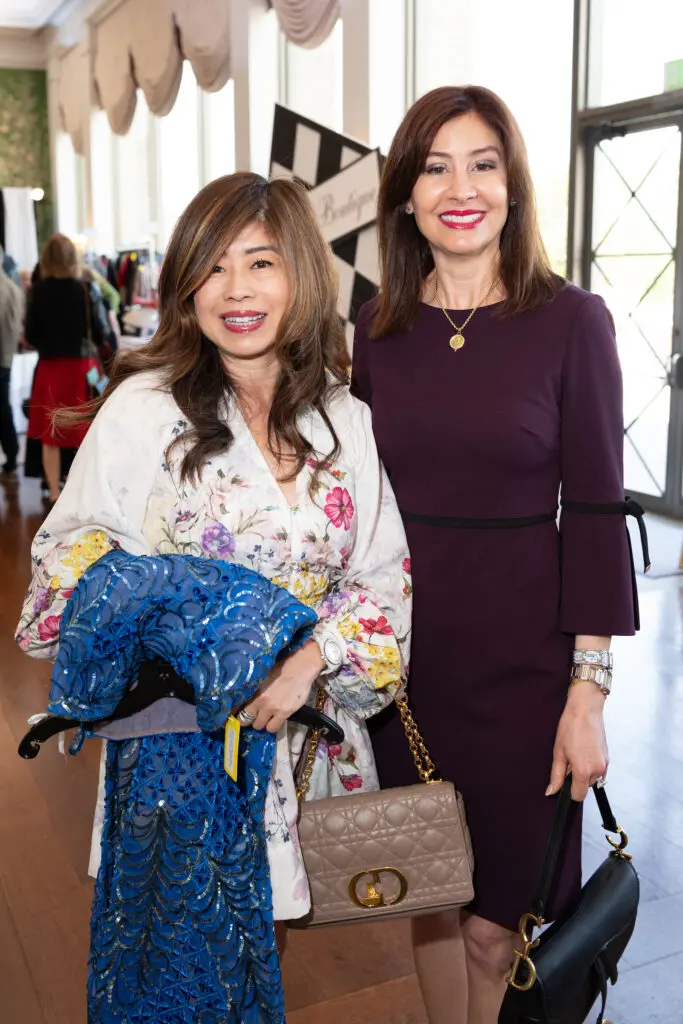 Rose Chen Perri Palermo at the Salvation Army Women's Auxiliary Reflections on Style luncheon