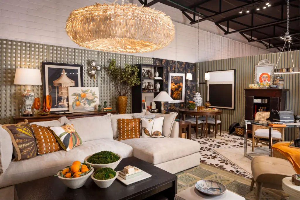 Traci Connell Interiors' vignette (Photo by Aaron Dougherty Photography)