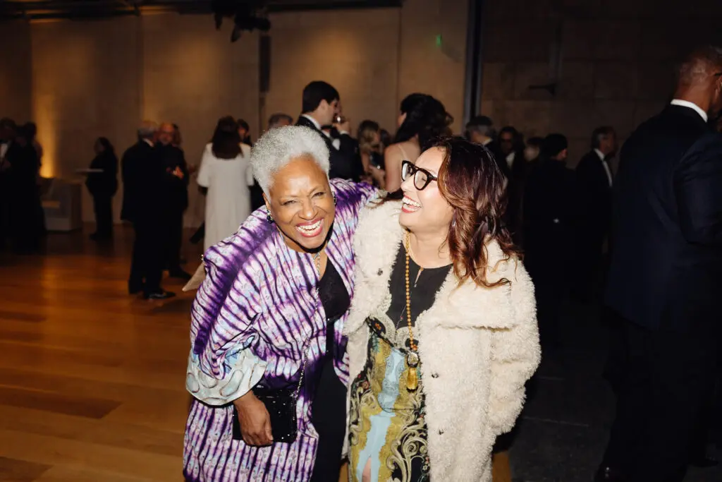 Vicki Meek and Ilknur Ozgur (Photo by Vanessa Chavez)