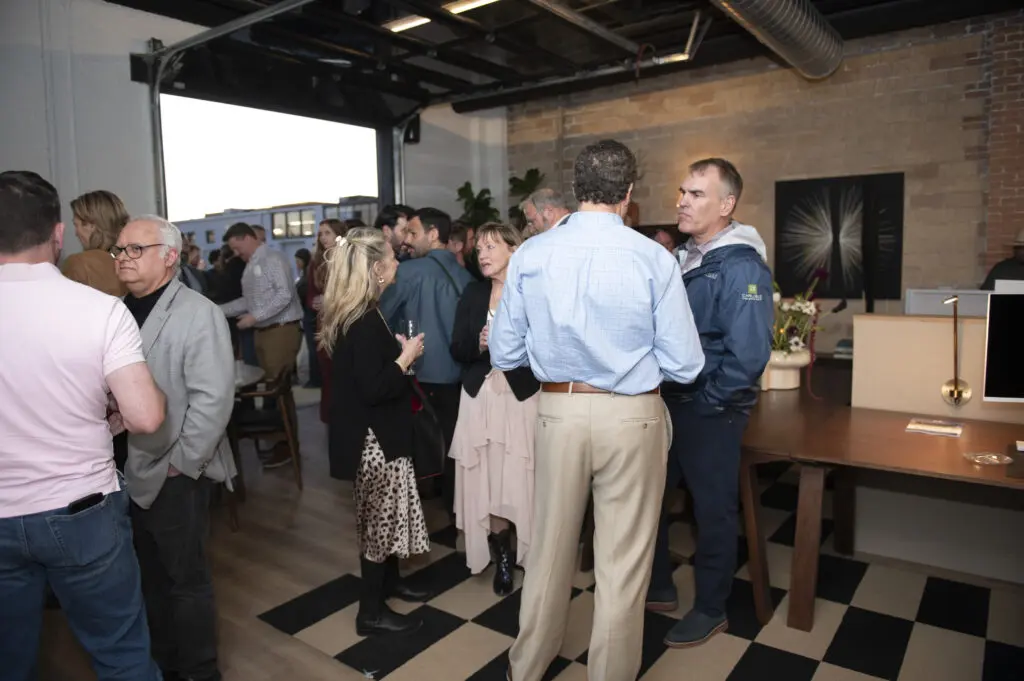 The scene at the Yates Desygn opening party (Photo by Tamytha Cameron Photography)