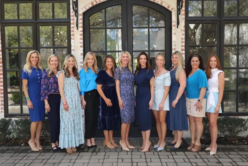 Women Empowering Women Committee (L-R): Missy Herndon; Tiffany McClung; Leanna Laming; Amy Young; Taylor Handfelt; Emily Liska, DDS; Adrienne Blessing, MD; Jerissa Belsha, MD; Chelsey Sesack; Alysia Robichau, MD; Beth Bryan. (Photo courtesy of Interfaith)


