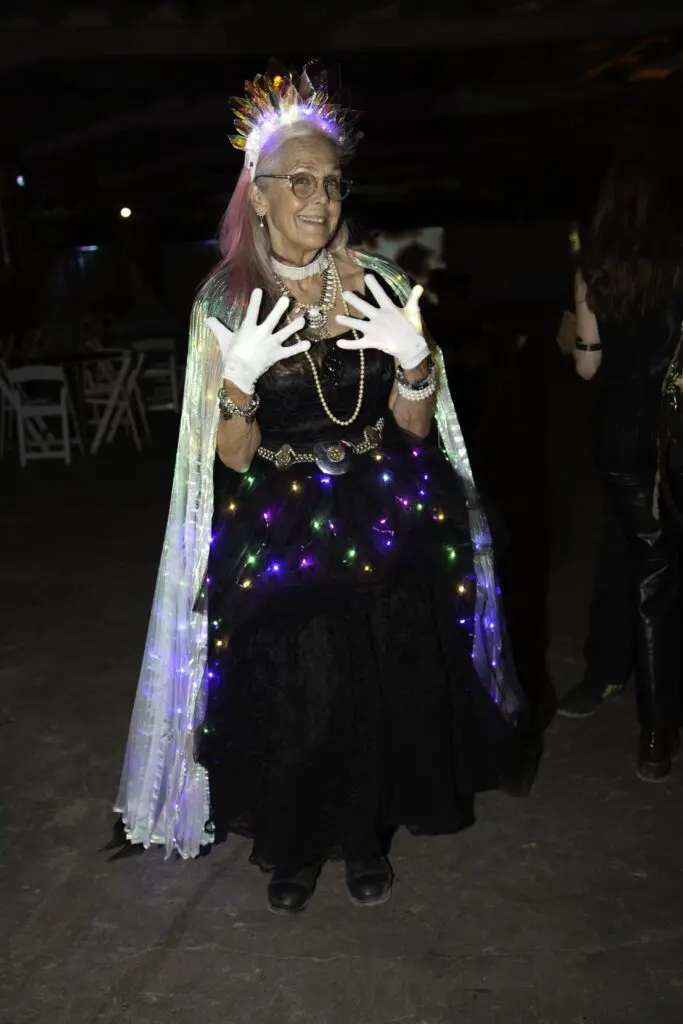 Rebecca Bass at The Legendary Art Car Ball 2025 (Photo by Mike Herrera)