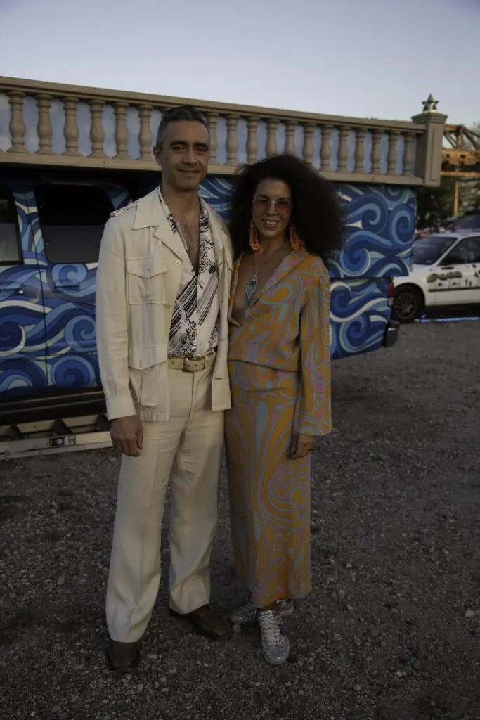 Fernando & Sarah Aramburo at The Legendary Art Car Ball 2025 (Photo by Mike Herrera)