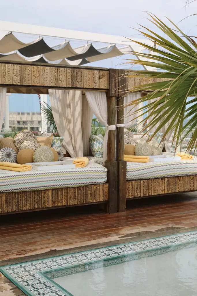 On June 21, the hotel will debut a pool pop-up with Missoni. (Photo by Hôtel Swexan)