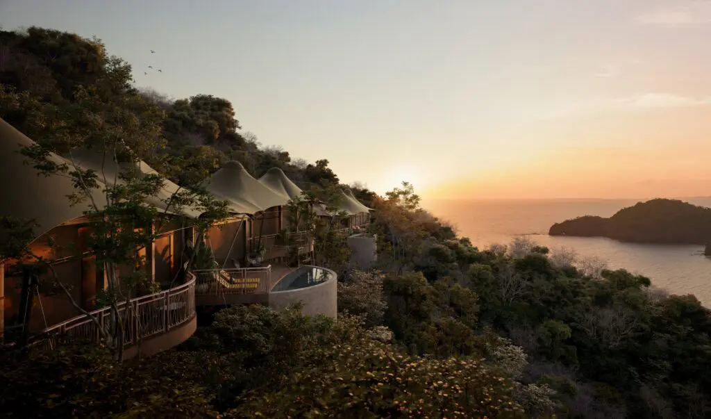 You can go glamping in one of the three treetop tents at Nekajui. (Courtesy)