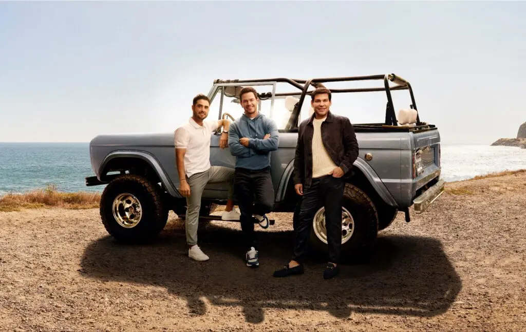 Co-founded by Mexican professional golfer Abraham Ancer and entrepreneur Aron Marquez, Flecha Azul hit star status in 2022 when Mark Wahlberg announced the brand as his latest venture. (Courtesy)