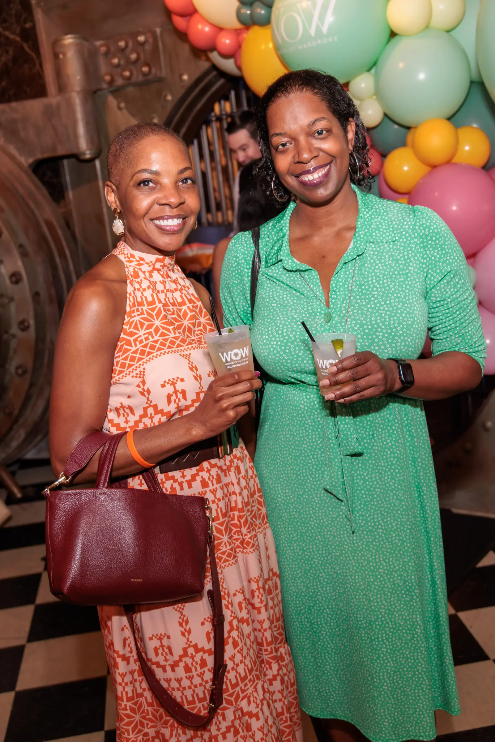Akasha Winston and Chereese Johnson (Chevron)