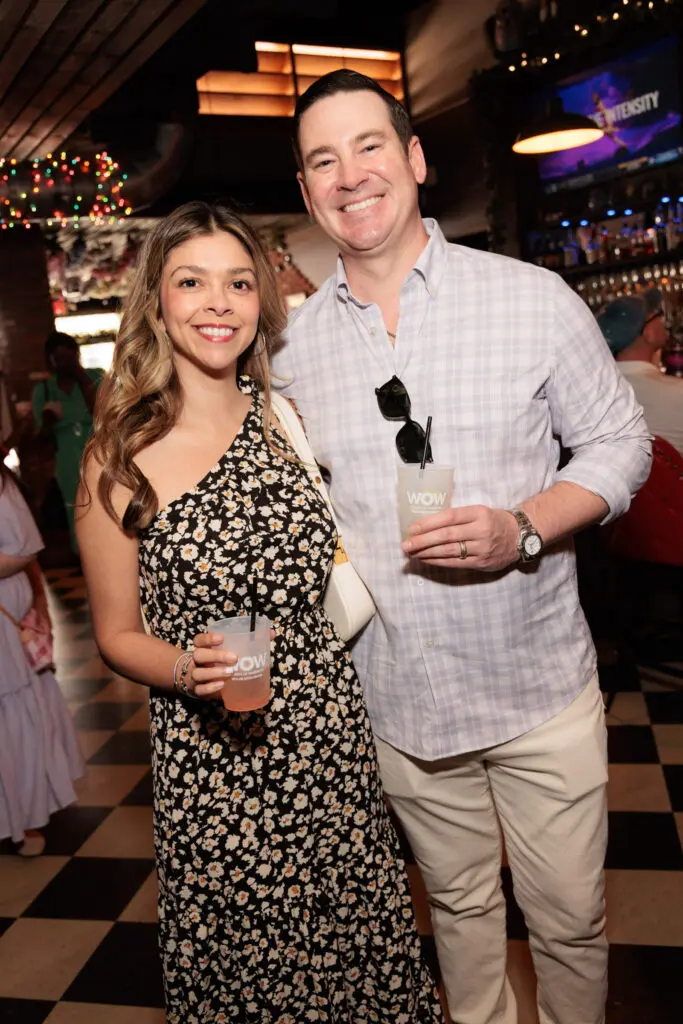 Arlette & Ian Hirtz at the Dress for Success Women of Wardrobe Spring Fling. 
