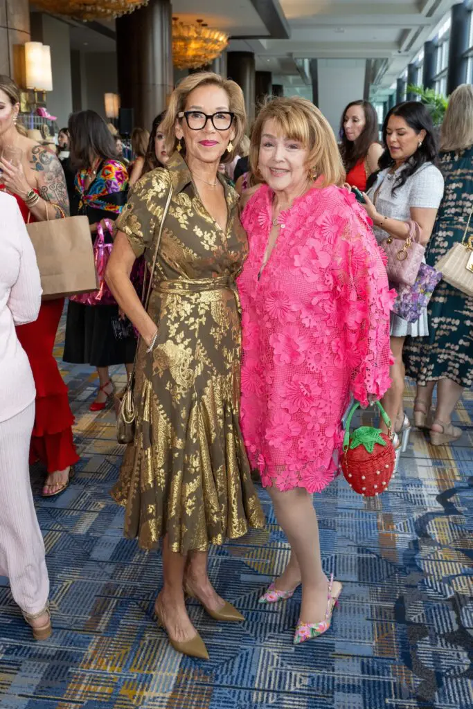 Becky Reyes, Marilu Garza at the Latin Women's Initiative annual luncheon (Photo by Jacob Power)