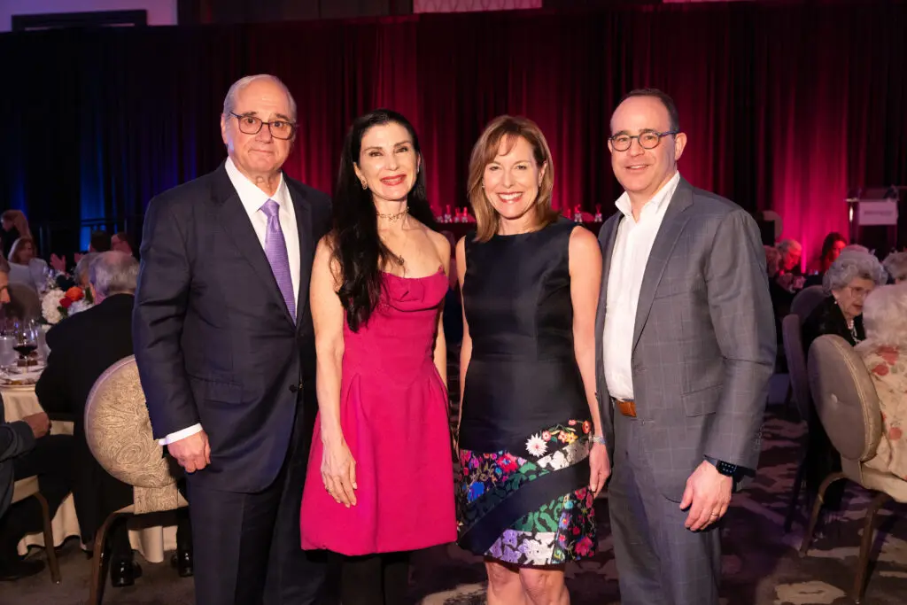 Tony & Cynthia Petrello, Debbie & Steve Sukin at the Brookwood gala.