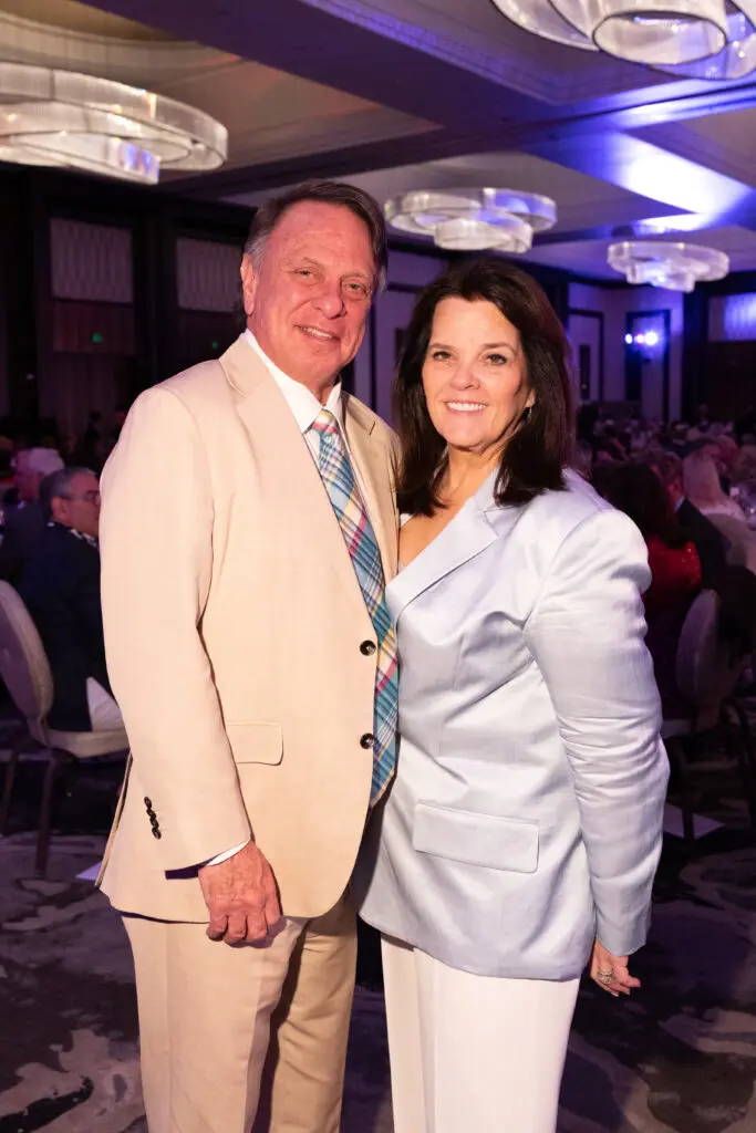 Bill & Mary Flores at the Brookwood gala.