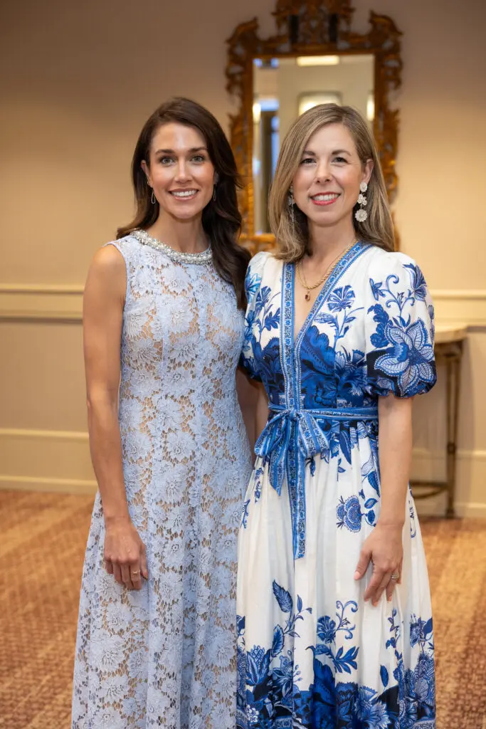 Chairs Chae Kelly, Justine Klinke at the Arms Wide 11th annual Fulfilling Families Luncheon. 