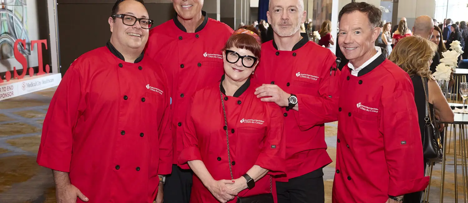 Chefs Mario Hernandez, Richard Chamberlain, Janice Provost, Brendan Davy, and Gerard Thompson (Photo by Nate Rehlander) (Photo by Nate Rehlander)