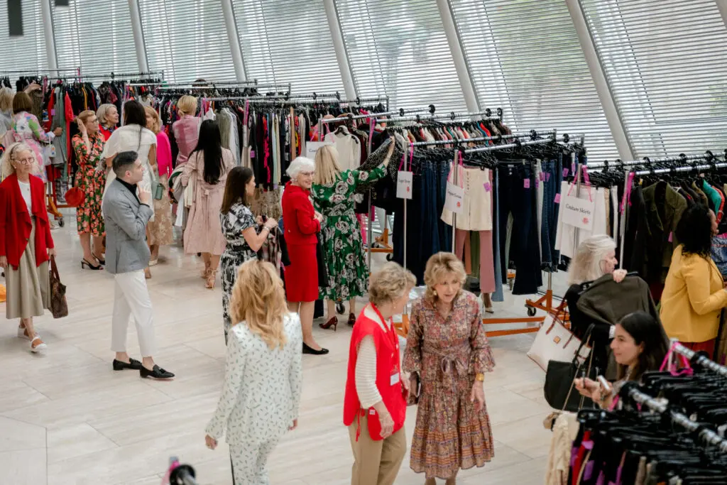 "The Chic Boutique" sells new and gently used women's, men's, and children's clothing, as well as bags, shoes, and accessories. (Photo by The Salvation Army of North Texas)