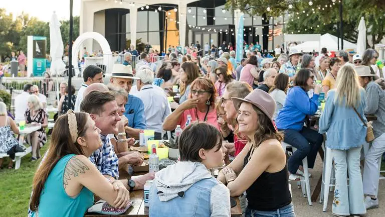 Enjoy brass, Broadway, and patriotic favorites under the stars with the Fort Worth Symphony’s annual Concerts on the Law at The Carter. (Courtesy)
